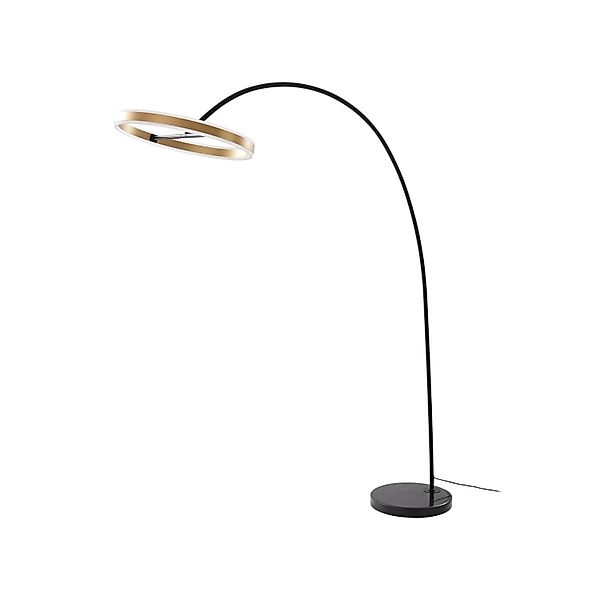 Lucande LED Stehlampe Bogenleuchte Yekta 10010706 Dimmbar Design Modern in günstig online kaufen