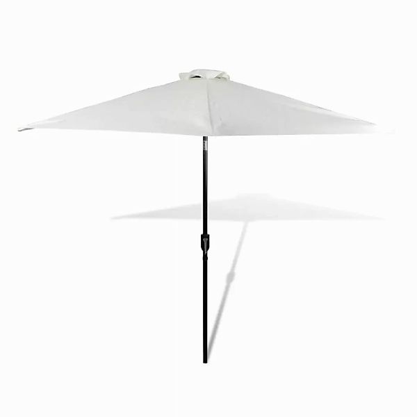 vidaXL Sonnenschirm Sonnenschirm Sandweiß 3 m günstig online kaufen