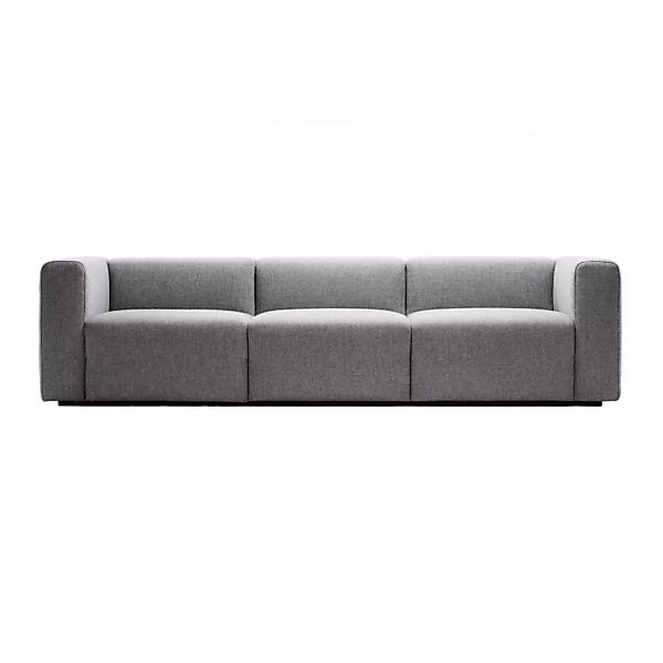 HAY - Mags 3-Sitzer Sofa 268,5x95,5x67cm - grau/Stoff Remix 133/Füße Kiefer günstig online kaufen