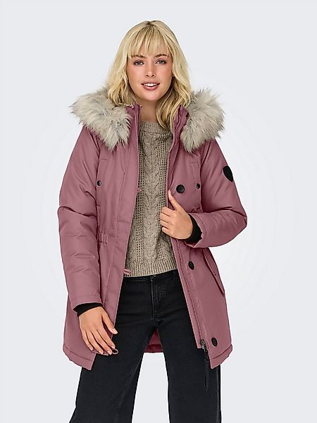 ONLY Parka ONLIRIS FUR WINTER PARKA LIFE CC OTW mit verdeckter Knopfleiste günstig online kaufen