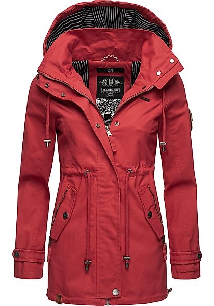 Marikoo Outdoorjacke "Nyokoo", mit Kapuze, modische Baumwoll Übergangsjacke günstig online kaufen