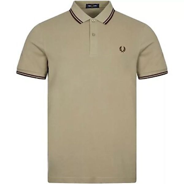 Fred Perry  T-Shirts & Poloshirts Fp Ls Twin Tipped Shirt günstig online kaufen