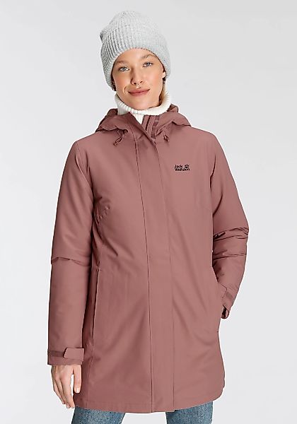 Jack Wolfskin Parka "KIOLA", mit Kapuze, Wärmend, winddicht, Übergangsjacke günstig online kaufen