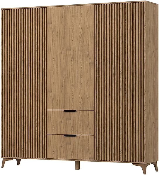 MOEBLO Kleiderschrank Entia (Kleiderschrank 2-türig Schrank günstig online kaufen