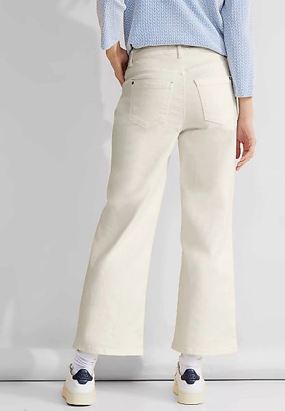 STREET ONE 5-Pocket-Jeans "DENIM CULOTTE", mit Elasthan und Schlag günstig online kaufen