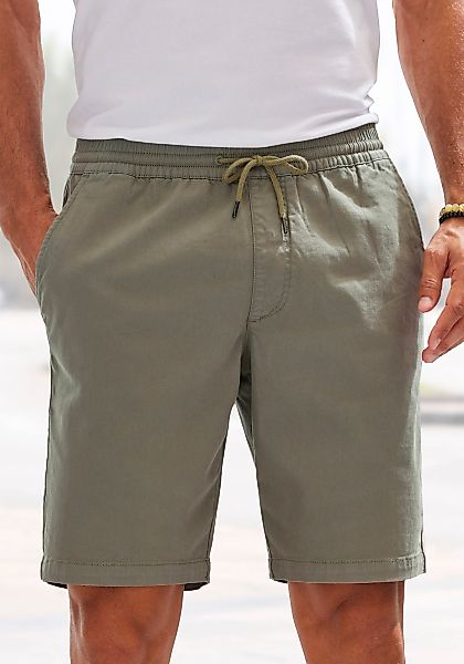 John Devin Shorts "Bermuda" kurze Hose aus elastischer Baumwoll-Qualität günstig online kaufen