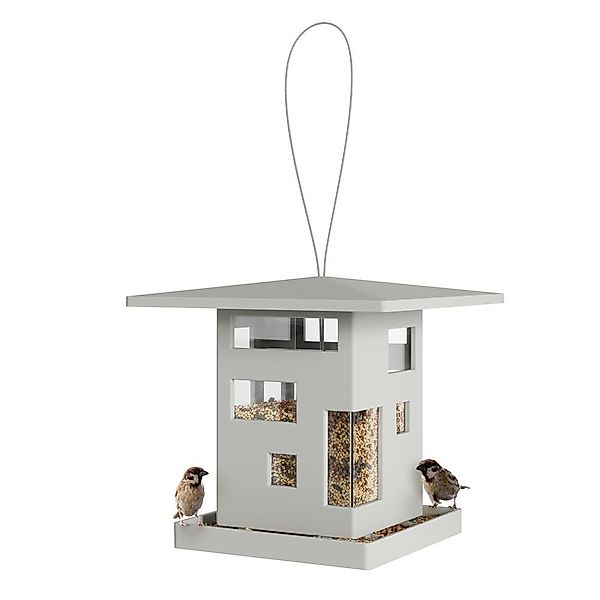 Umbra Vogelhaus Bird Cafe in Grau, günstig online kaufen