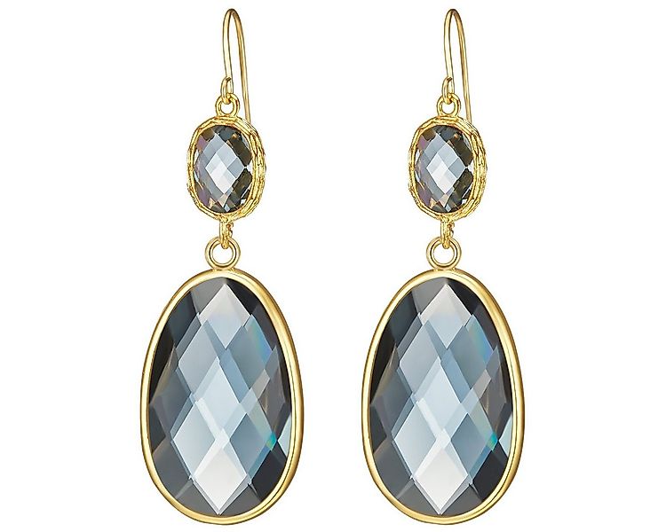 Lulu & Jane Paar Ohrhänger Set: LJ245 (2-tlg), Messing günstig online kaufen