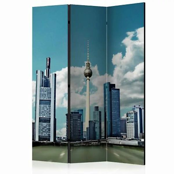 artgeist Paravent Berlin [Room Dividers] graublau Gr. 135 x 172 günstig online kaufen
