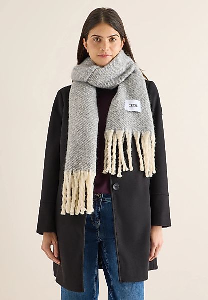 Cecil Schal, mit Fransenkante günstig online kaufen