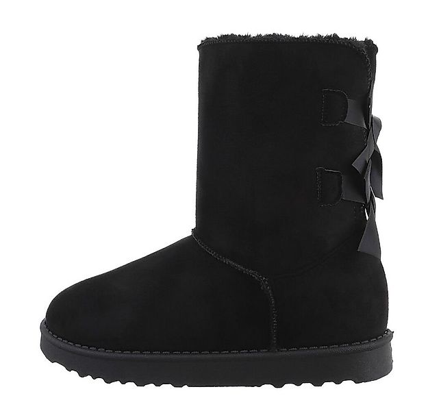 Ital-Design Damen Snowboots Freizeit Snowboots (81440820) Flach Flache Stie günstig online kaufen