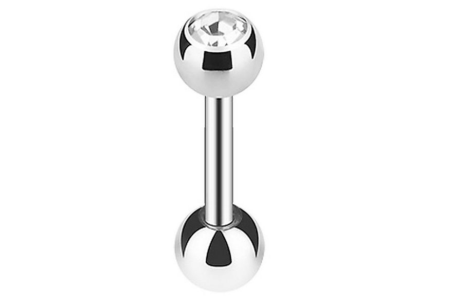 Taffstyle Piercing-Set Piercing Cartilage Silber Farben Kristall Kugel, Ohr günstig online kaufen