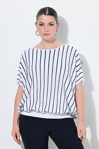 Ulla Popken Strickpullover Pullover mit lässigem Schnitt günstig online kaufen