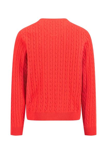 FYNCH-HATTON Strickpullover mit Logo Stickerei günstig online kaufen