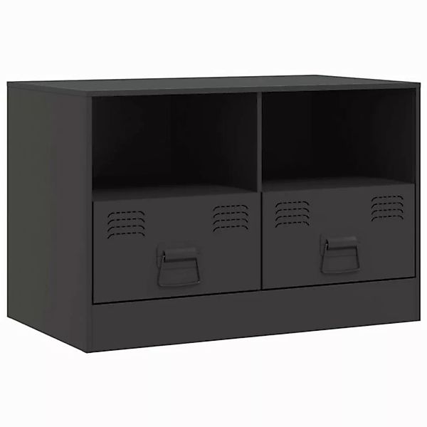 vidaXL TV-Schrank TV-Schrank Schwarz 67x39x44 cm Stahl (1-St) günstig online kaufen