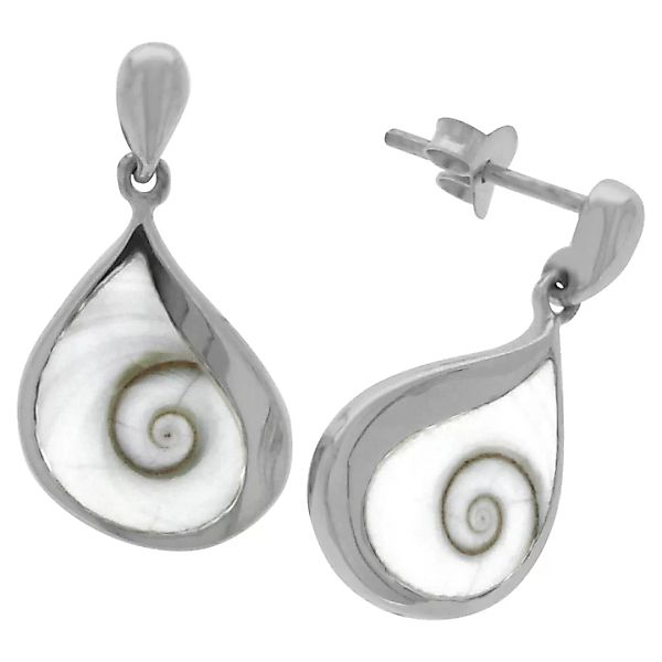 Vivance Paar Ohrhänger "925 Silber mit Muschel weiß" günstig online kaufen