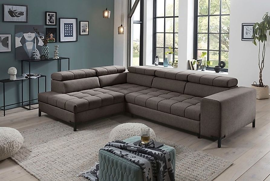 exxpo - sofa fashion Ecksofa »Bocco, hochwertige Verarbeitung, toller Sitzk günstig online kaufen