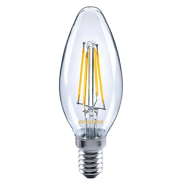 LED-Kerzenlampe E14 ToLEDo Filament 4,5W 827 klar günstig online kaufen