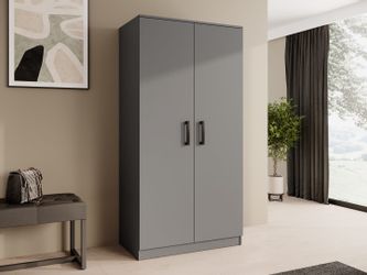 Beautysofa Kleiderschrank TREND 2-türig mit Selbsteinzug, günstig online kaufen