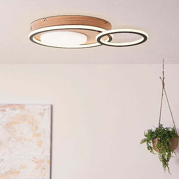 Brilliant LED Deckenleuchte »Karney«, 1 flammig, 40x57 cm, 5600 lm, warmwei günstig online kaufen