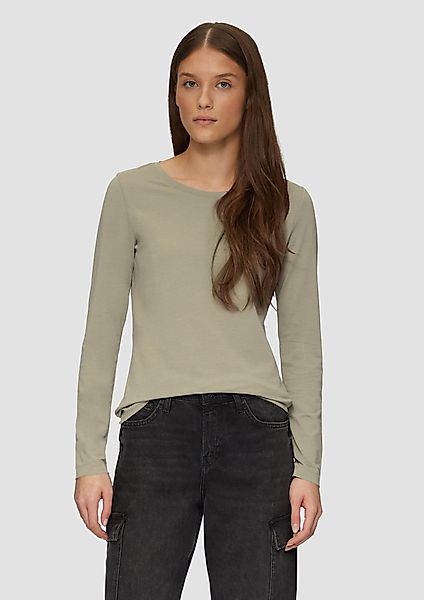 s.Oliver Langarmshirt Longsleeve im Slim Fit günstig online kaufen