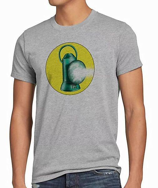 style3 T-Shirt Sheldon Lantern Green Superheld laterne dc the big bang theo günstig online kaufen