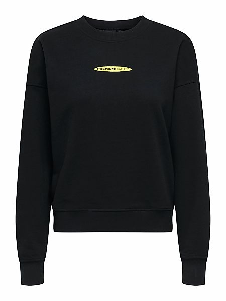 ONLY Sweatshirt "ONLPHILEA L/S FRUIT O-NECK UB SWT" günstig online kaufen