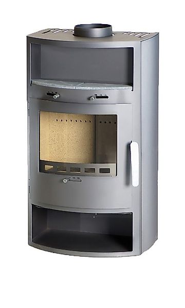 Thermia Kaminofen Borneo V1 Stahl, 6 günstig online kaufen