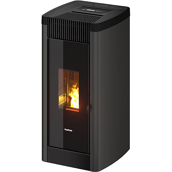 Freepoint Pelletofen FreePoint Pelletofen STEE Stahl Anthrazit 8,5 kW günstig online kaufen
