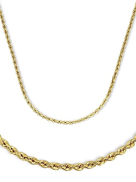 Antares Gold Goldkette 14K 585er Kordel Chain Goldkette – Elegantes und Zei günstig online kaufen