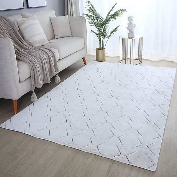 Carpettex Hochflor-Teppich Skandinavisches Design, Läufer, Höhe: günstig online kaufen