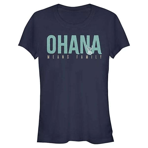 Disney Classics - Lilo & Stitch - Lilo & Stitch Ohana Bold - Frauen T-Shirt günstig online kaufen