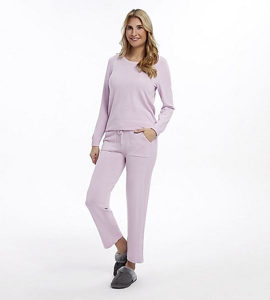 Georg Stiels Sweatshirt Hose Figurbetont (2-tlg) mit feinstrick günstig online kaufen