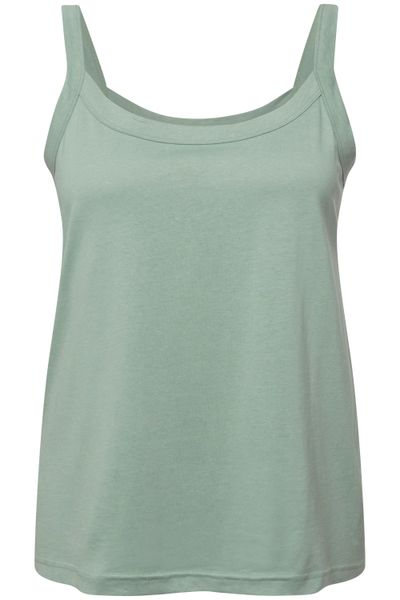 Ulla Popken Longtop Spaghettitop Rundhals Modalmix günstig online kaufen