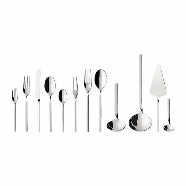 Villeroy & Boch Besteck-Set »Tafelbesteck NewWave 70er Set silber« günstig online kaufen