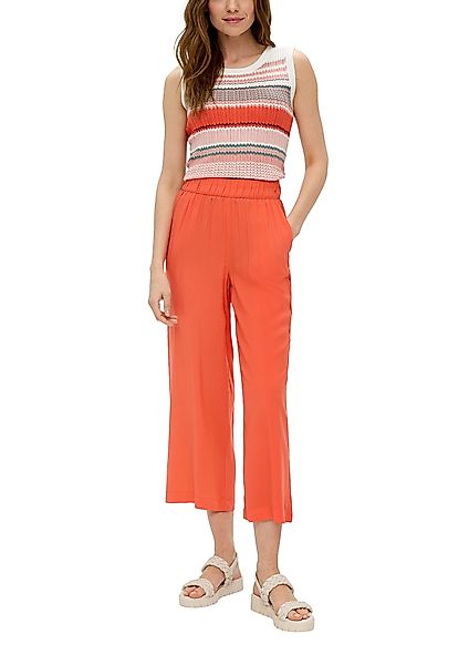 s.Oliver Culotte Sommerhose mit Gummibund und günstig online kaufen