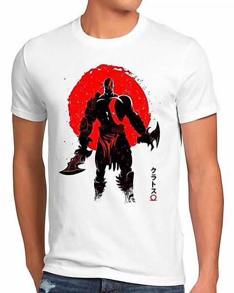 style3 Print-Shirt Herren T-Shirt God Warrior god of action adventure krato günstig online kaufen