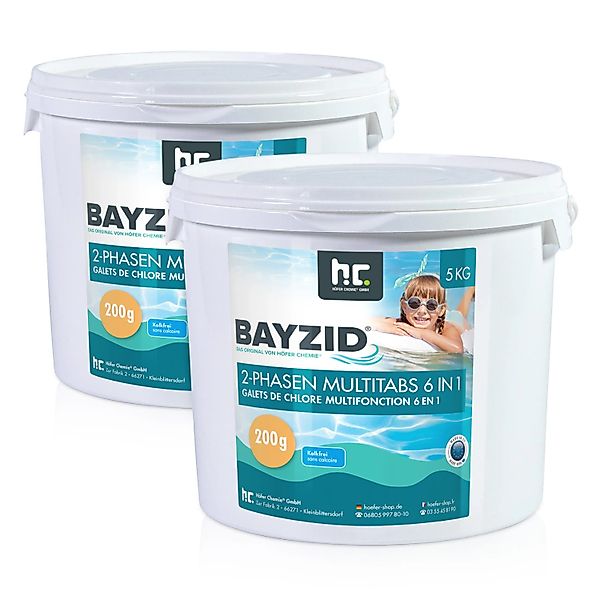 Bayzid 6in1 2-Phasen-Multitabs 200g  2 x 5kg günstig online kaufen