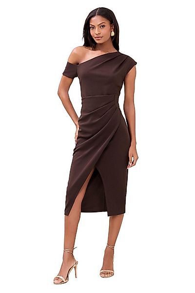 LIPSY Midikleid Lipsy Midikleid mit geraffter Taille, Regular (1-tlg) günstig online kaufen
