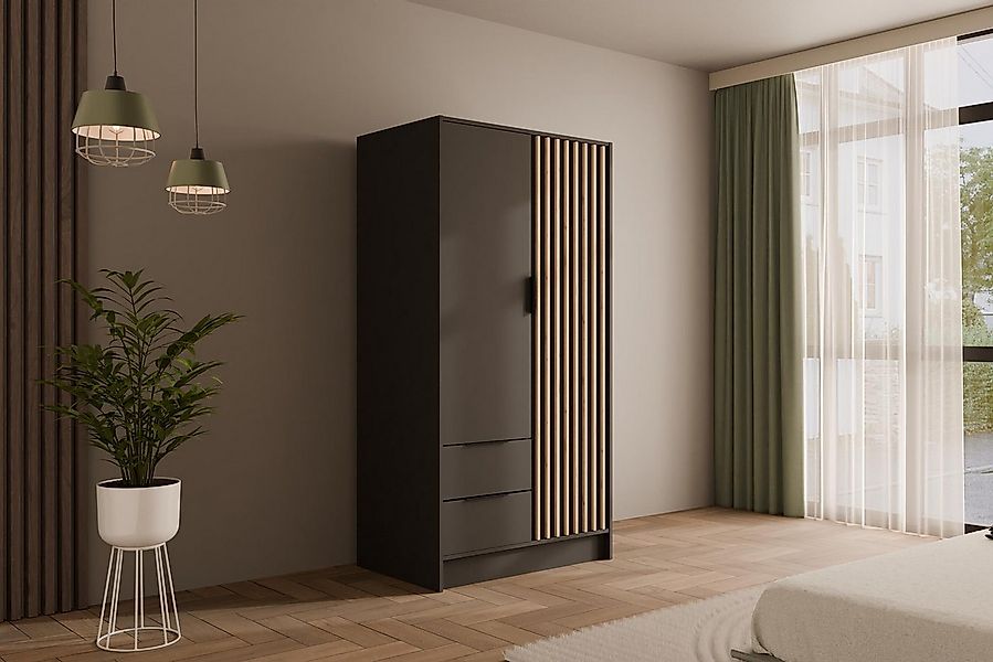 ALTDECOR Drehtürenschrank NELIA Vielseitiger Drehtürenschrank mit Spiegeltü günstig online kaufen