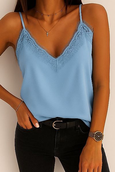 Worldclassca Trägertop Worldclassca Damen Trägertop mit Spitze Sommer Spagh günstig online kaufen