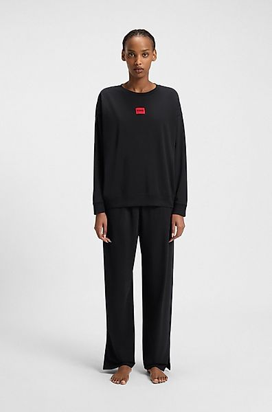 HUGO Pyjama (Set, 2 tlg) Rundhalsausschnitt, günstig online kaufen