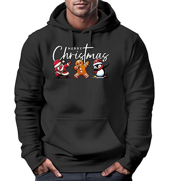 MoonWorks Hoodie Hoodie Herren Weihnachten Weihnachtspullover lustig Merry günstig online kaufen