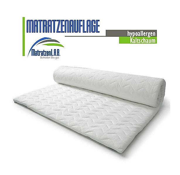 MatratzenL.A.B®, Topper Matratzenauflage aus Kaltschaum, 6 cm hoch, Härtegr günstig online kaufen