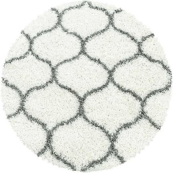 Ayyildiz Teppiche Hochflor-Teppich »SALSA 3201«, rund, 50 mm Höhe, auch rec günstig online kaufen
