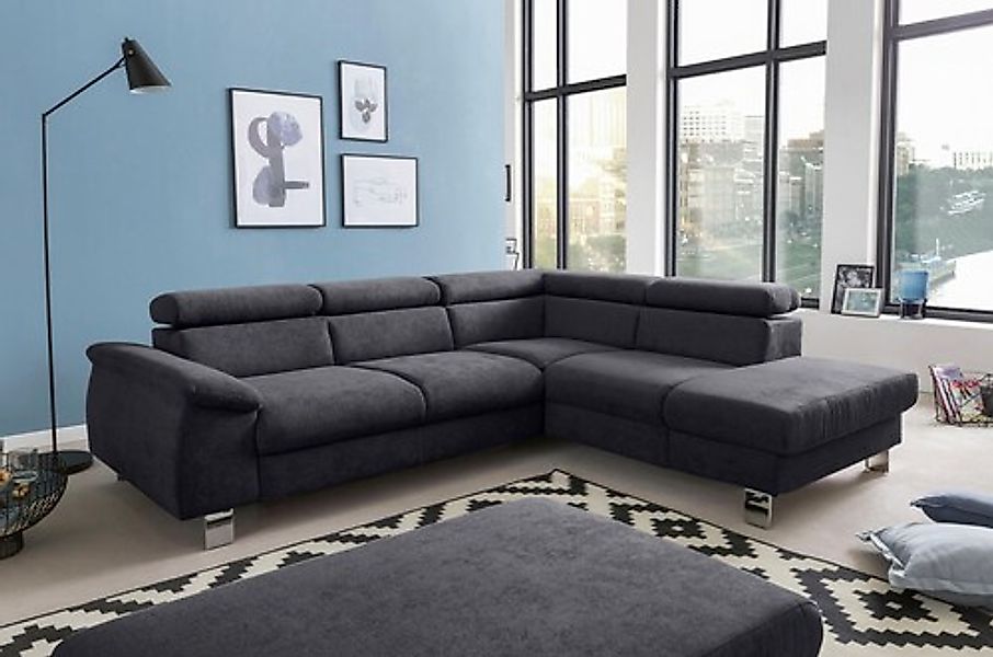 COTTA Polstergarnitur "Komaris L-Form", (Set), Set bestehend aus: Ecksofa m günstig online kaufen