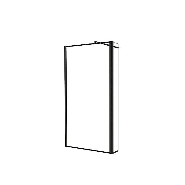 Duschparadies Walk In Dusche 140 x 200cm Mit 40cm Flipper 8mm Nano Glas Sei günstig online kaufen