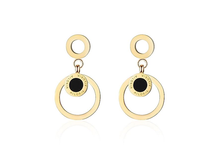 AILORIA Paar Ohrhänger AXELLE Ohrringe, Ohrringe aus glänzendem Edelstahl günstig online kaufen