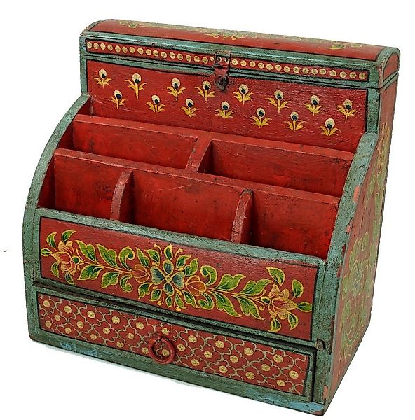 Guru-Shop Aufbewahrungsdose Vintage Schreibtisch Ordner, Schreibtisch.. günstig online kaufen