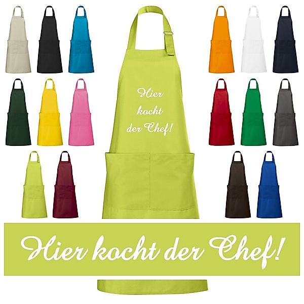 Schnoschi Kochschürze Hochwertige Küchenschürze mit Hier günstig online kaufen